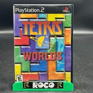 Tetris Worlds PS2 THQ (Sony PlayStation 2, 2002) Complete W/ Manual